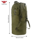 Outdoor climbing backpack – back straps detail