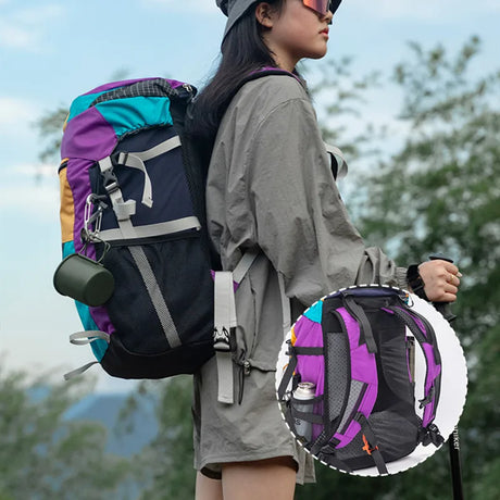 Outdoor tactical backpack for climbing and trekking