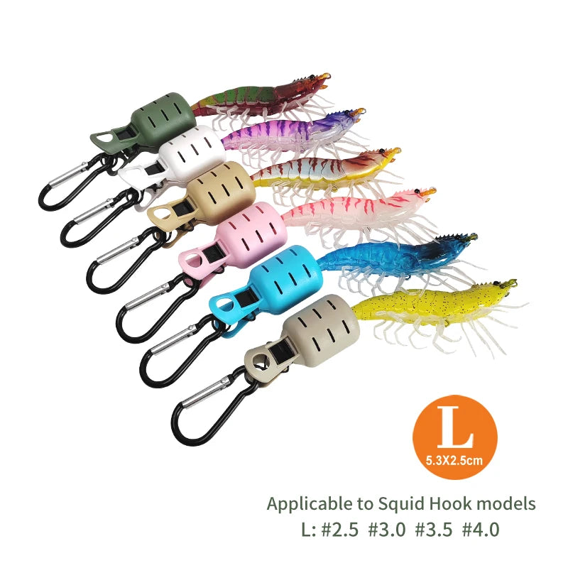 ilure Squid Jig Hook Covers (6 Pack)