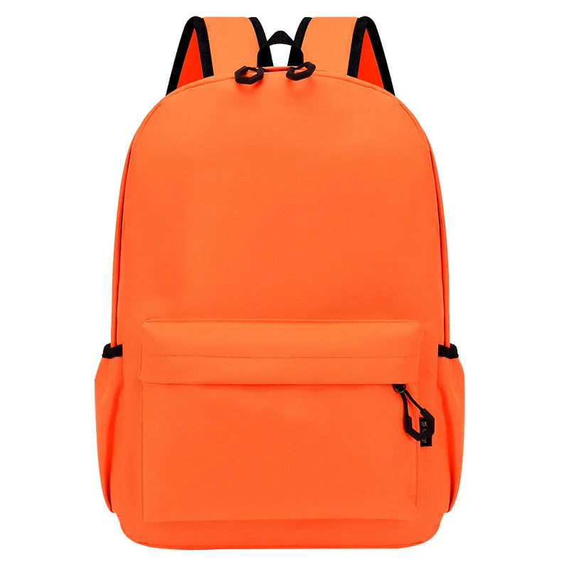 Personalized School Bag Custom Logo School Backpack Training Class Gift School Name Pattern Elementary school backpack wholesale