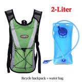 Cycling Backpack Water Bag Set 2L MTB Bike Hydration Pack Bicycle Knapsack Water Bags Mountaineering Running Backpack 2Liters