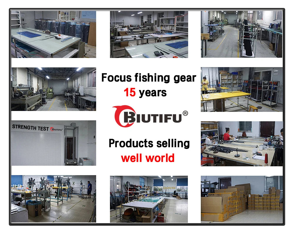 BIUTIFU Traveller Fuji Lure Rod