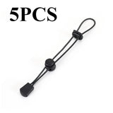 5pcs ABS High Elasticity Mountaineering Bags Rope Buckle Camp Adjustable Tie Ride Motion Durable OutdoorS Hiking Practical Tools