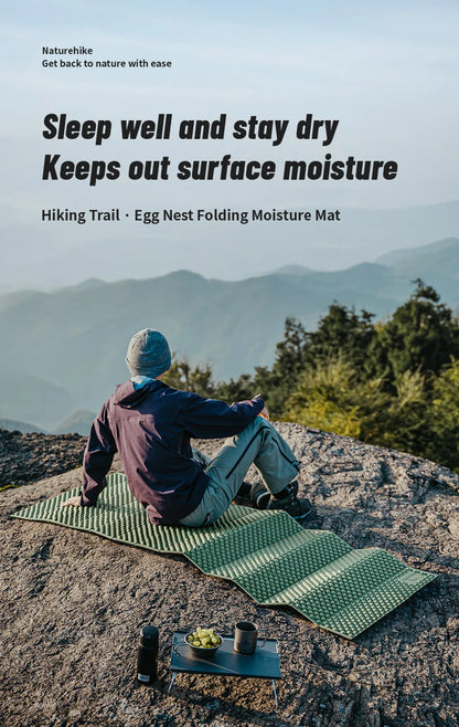 Naturehike 2024 New Camping Mat Winter Warm Moisture Proof Ultralight Sleeping Pad 4 Season Widen Hiking Travel 1-2 Person Mats