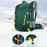 40L Mountaineering Backpack Large Capacity Stitching Sports Knapsack Waterproof Multi-Color Hiking Backpacks Outdoor Sports