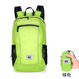 Portable Foldable Backpack Folding Mountaineering Bag Ultralight Outdoor Climbing Cycling Travel Knapsack Hiking Daypack 18L