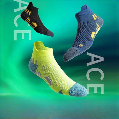 3/1Pairs Sport Compression Ankle Socks Men Women Professional Low Cut Fitness Marathon Running Outdoor Deodorant Breathable Sox