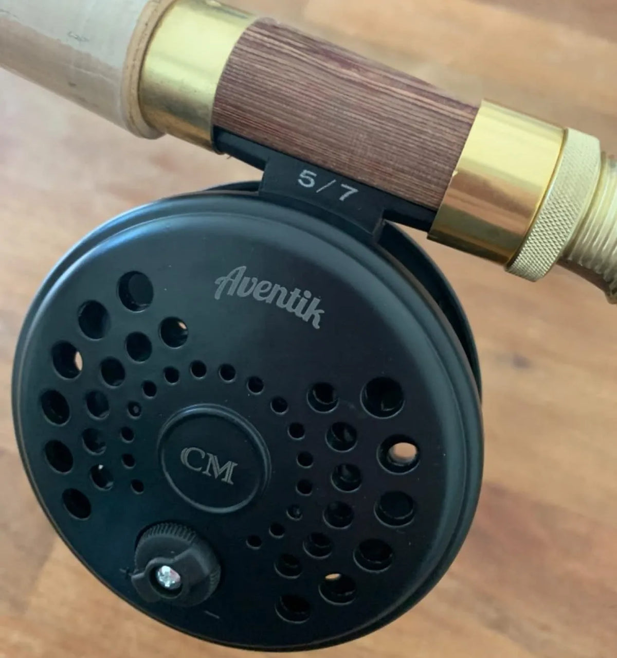 Aventik CM Click and Pawl Graphite Fly Reel