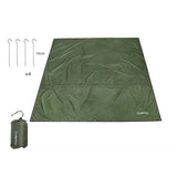 Waterproof Camping Tent Tarp Hammock Rain Fly Footprint Ground Cloth Shelter Sunshade Beach Picnic Blanket Mat for Outdoor