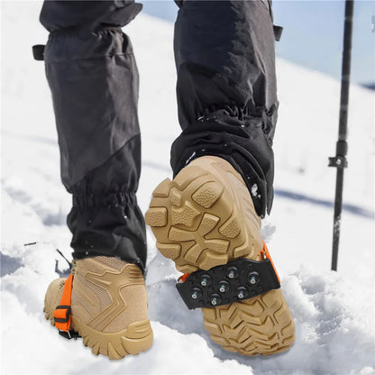 7 Tungsten Steel Studs ice cleats for shoes and boots Crampon for shoes ice and snow cleats Non Slip hiking boots snow shoes