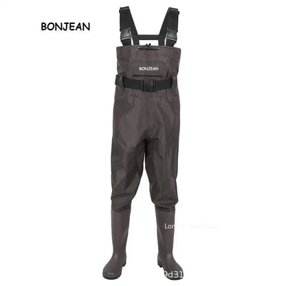 Waterproof Fishing Waders with Boots