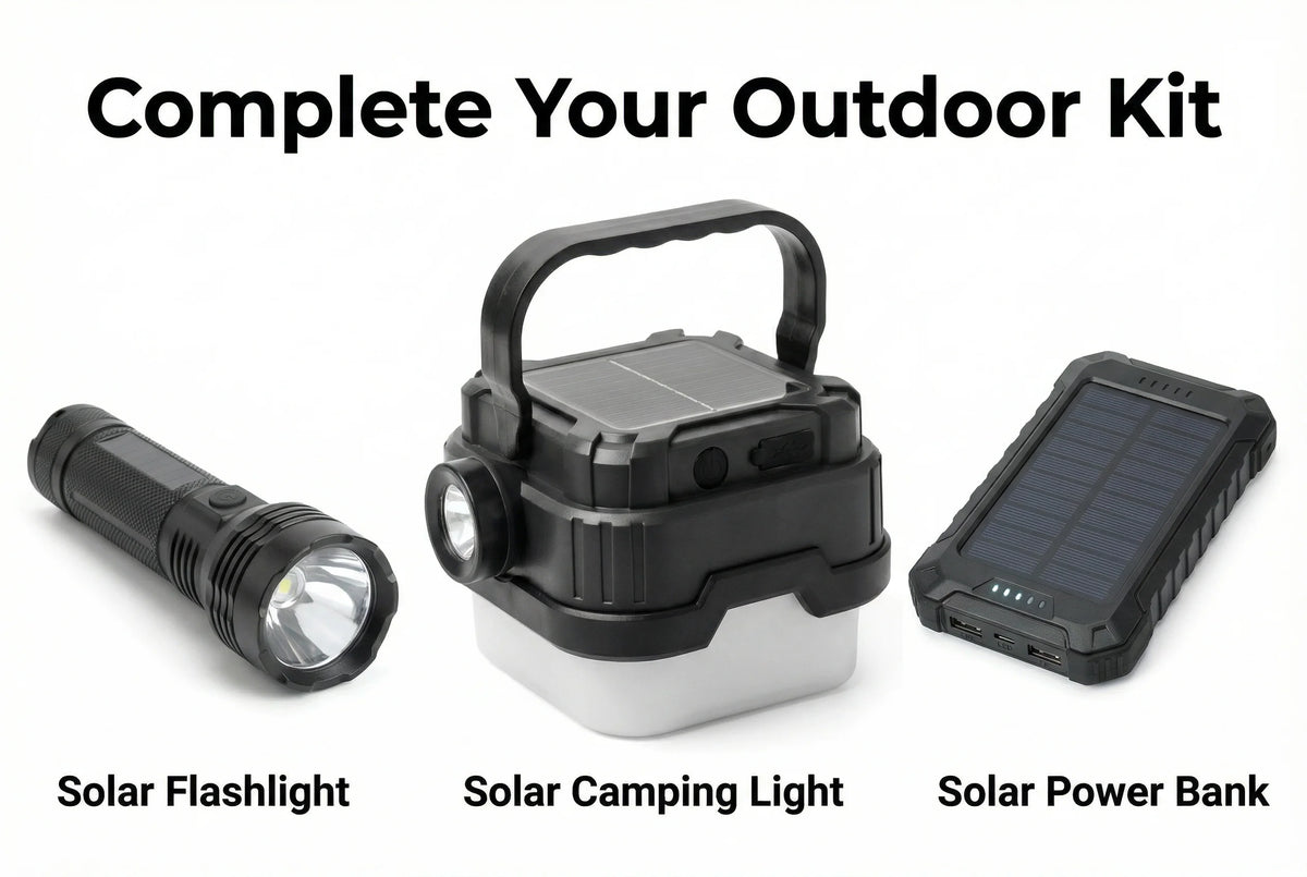 Solar Powered Camping Lantern with Ultra Long Battery Life for Outdoor Tent Emergency Lighting Home Use