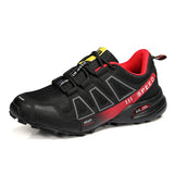 Men’s All-Terrain Hiking Shoes – Breathable Mesh Outdoor Sports Sneakers (Non-Slip, Wear-Resistant, Cycling & Trekking)