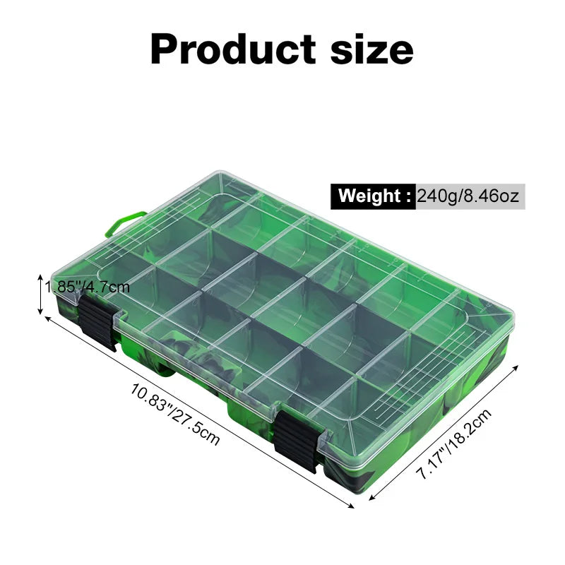 Goture Waterproof Tackle Box for Lures, Hooks & Baits