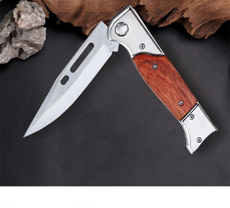 Heavy Duty Foldable Knife with High Hardness and Versatile Functions for Outdoor Activities