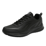 Men’s Waterproof Leather Running Shoes – Anti-Slip Wear-Resistant Walking & Sport Sneakers