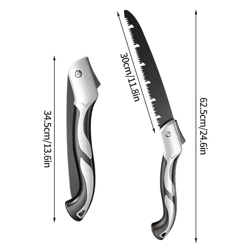 Folding Hand Saw Multifunctional Outdoor Logging Saw Woodworking Folding Portable Saw For Garden Pruner Gardening Tools Tree