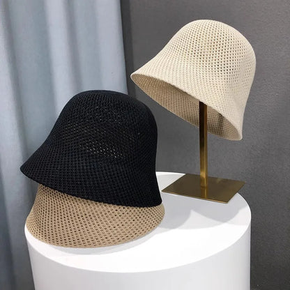 Wide Brim Bucket Hat for Women