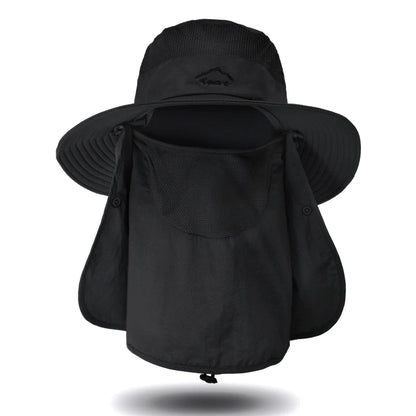 Breathable Fishing Sun Hat with Face Cover