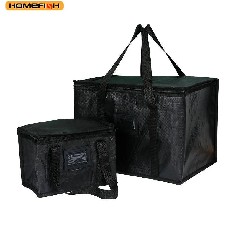 HOMEFISH 2026 New Warm Insulated Lunch Pouch, Convenient Takeaway Delivery Tote Bag, High Durability Food Storage Container