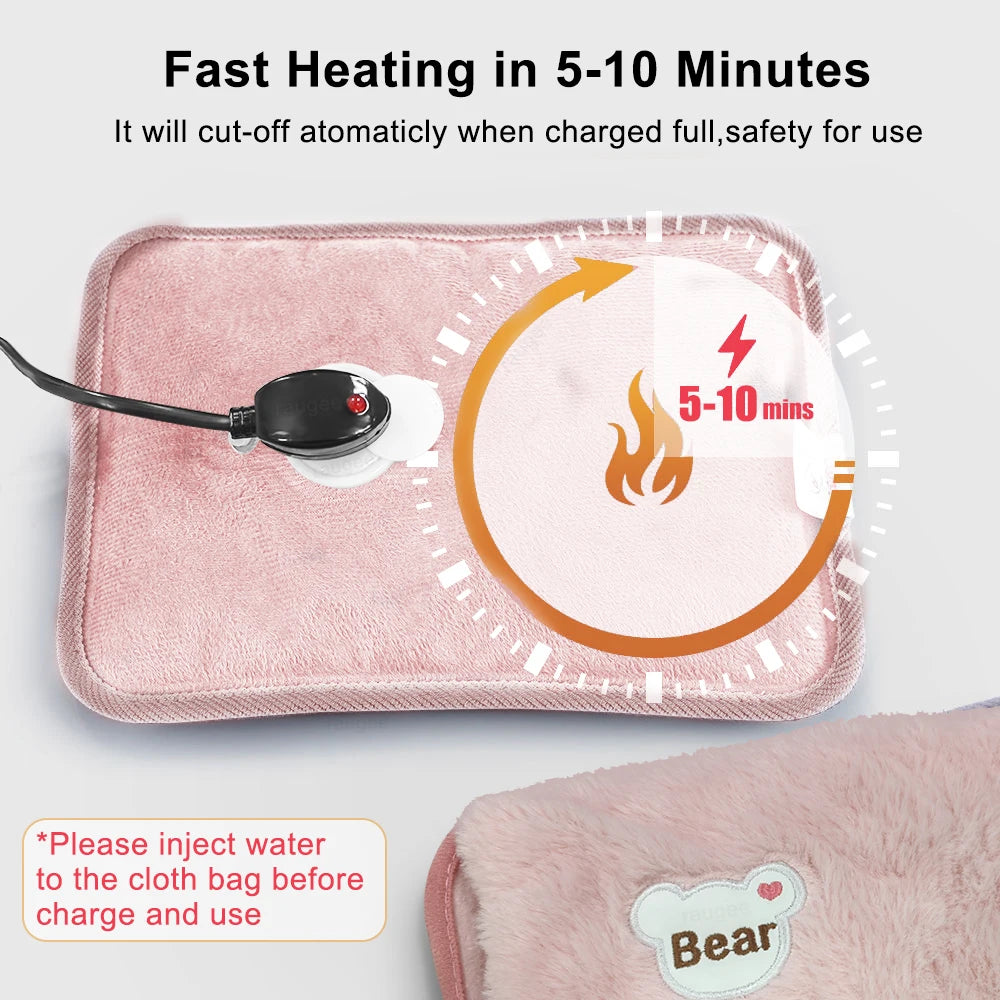 Rechargeable Electric Hand Warmer Pillow