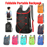10L Foldable Portable Backpack Mountaineering Bag Ultralight Splashproof Outdoor Climbing Hiking Cycling Travel Knapsack