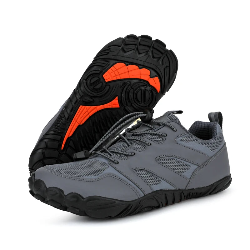 Men’s Minimalist Trail Running Barefoot Shoes – Wide Toe Box, Zero Drop, Aqua Sock Shoes for Hiking, Kayaking & Surfing