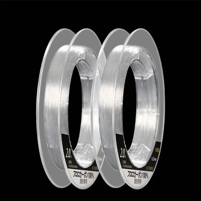 ZUKIBO 99% Fluorocarbon Fishing Line 100m