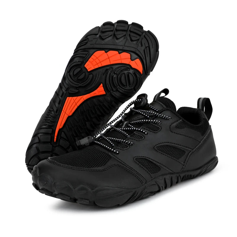 Men’s Minimalist Trail Running Barefoot Shoes – Wide Toe Box, Zero Drop, Aqua Sock Shoes for Hiking, Kayaking & Surfing