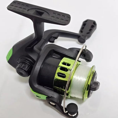 5.2:1 Ultralight Folding Fishing Reel Spinning Reel With 60m Large Fishing Line Diameter Line Roller Casting Wheel Vessel Bait