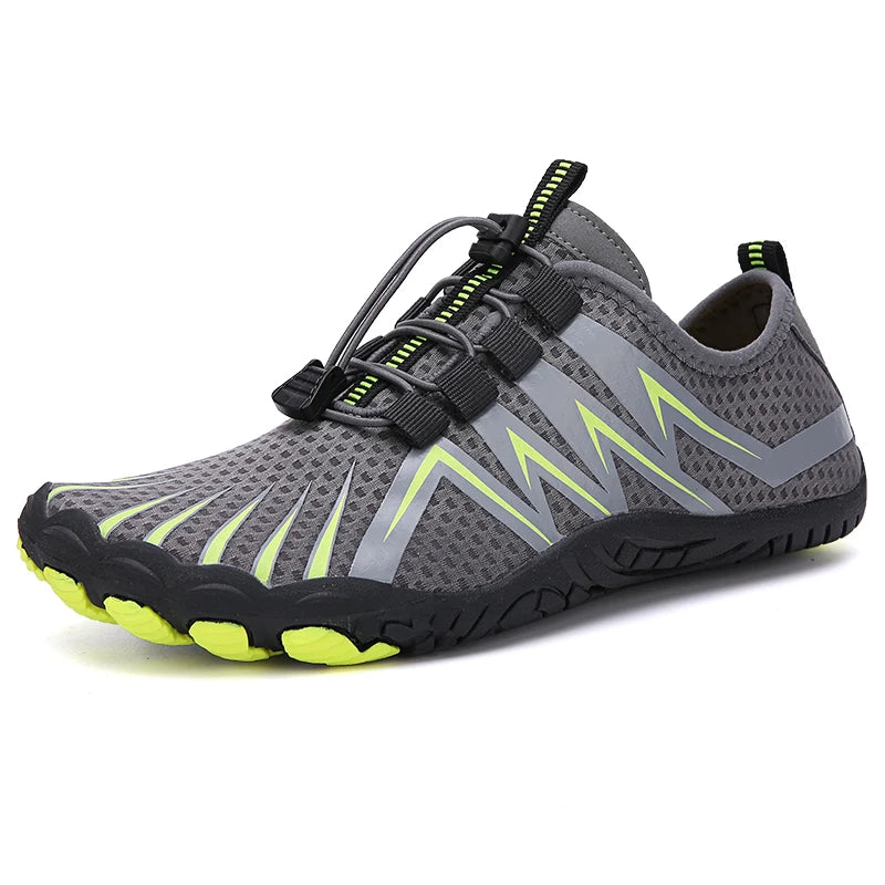 Unisex Barefoot Trail Shoes – Athletic Hiking, Water & Aqua Swim Walking Sneakers (Breathable Minimalist Design)