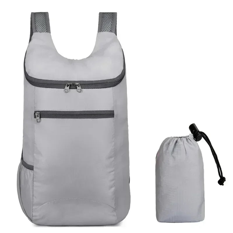 Waterproof Foldable Backpack - Large Capacity Lightweight Daypack for Camping Hiking Travel, Outdoor Sport Bag Unisex