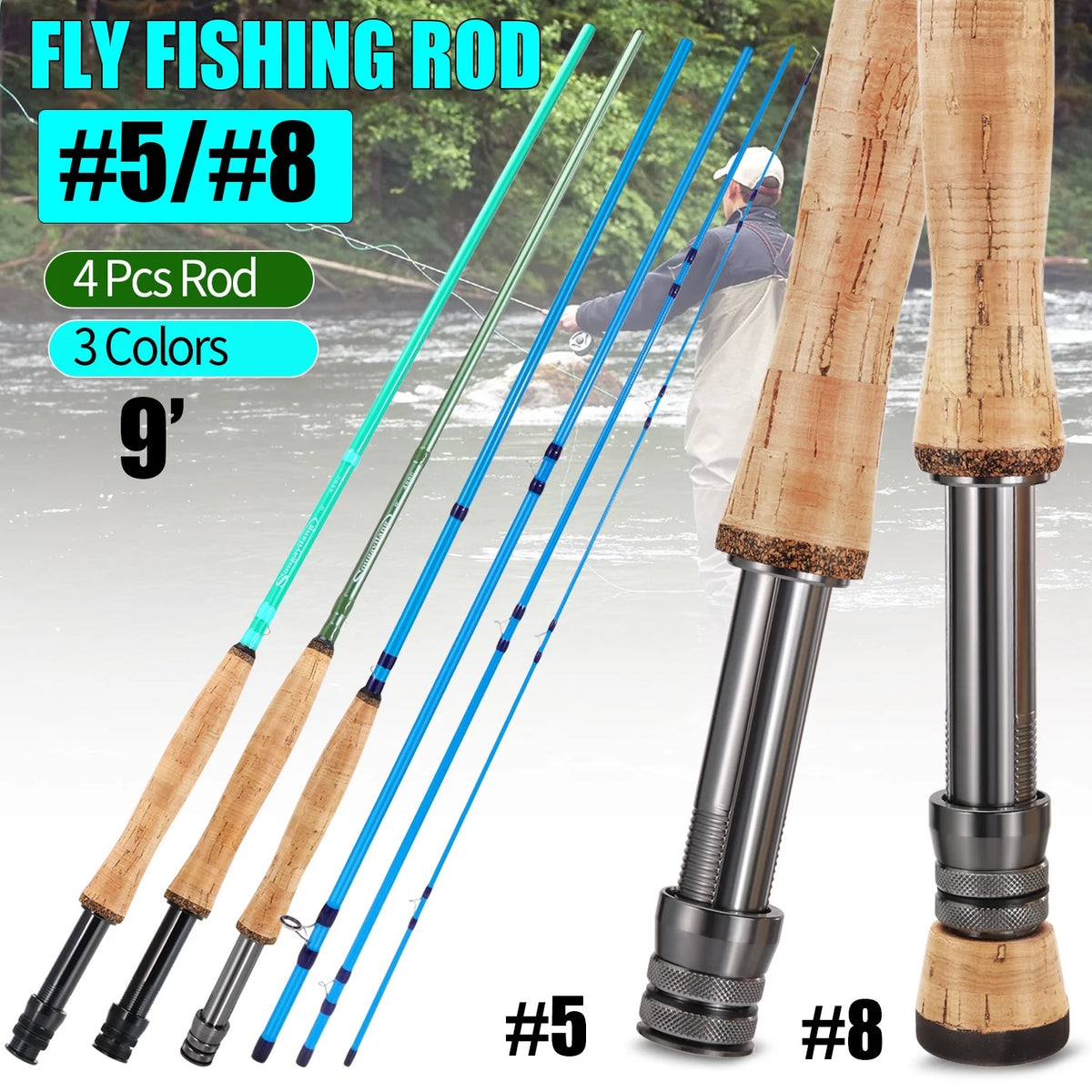Sougayilang Carbon Fly Rod