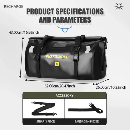 Waterproof 20L/40L/50L/66L/70L/100L Dry Storage Bag for Bicycle Mototcycle Travel, Swimming, Boating, Kayaking, Camping & Beach