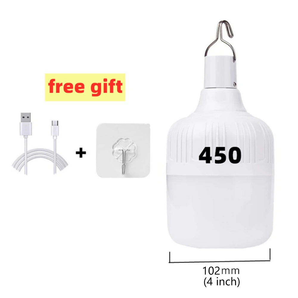 USB Rechargeable LED Multifunctional Emergency Lights House Outdoor Portable Lanterns Emergency Lamp Lantern BBQ Camping Light