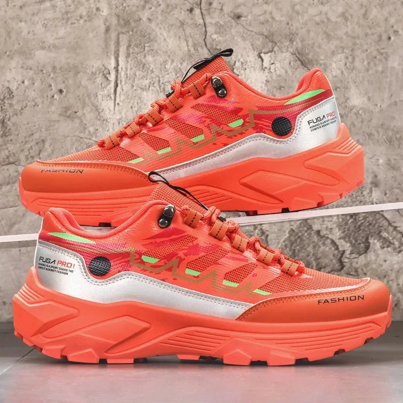2025 Men’s Trail Running Shoes – Lightweight, Non-Slip, Breathable Outdoor Sneakers for Training & Walking