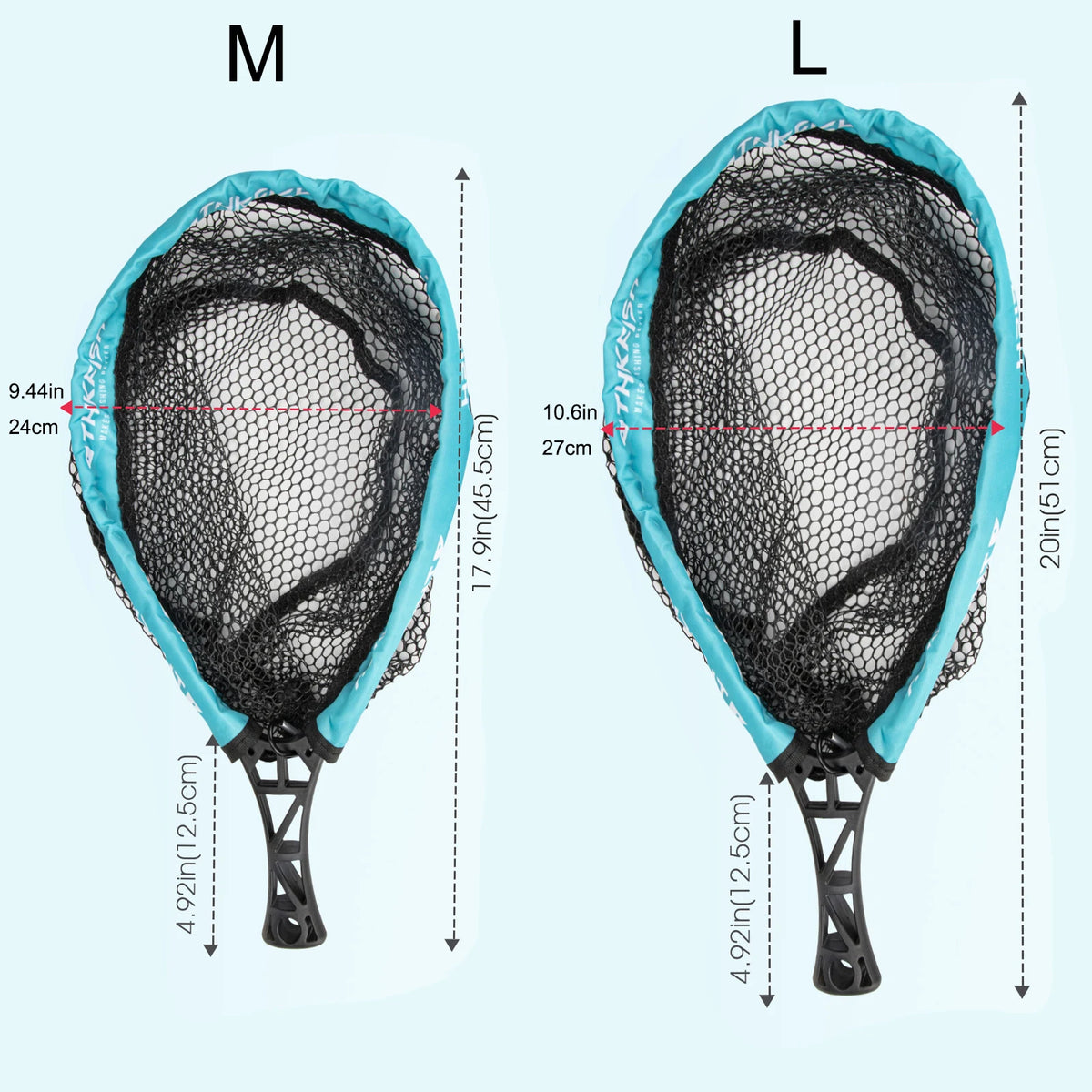 THKFISH Folding Fly Fishing Landing Net