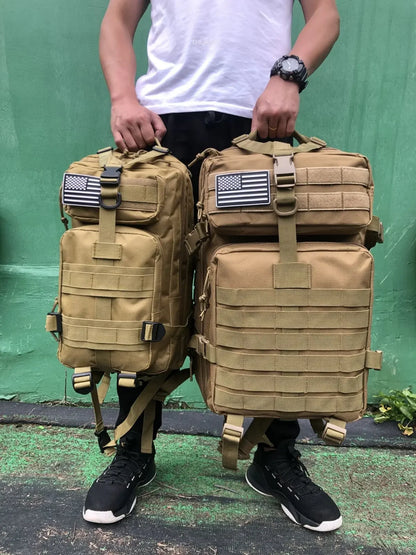 25L/50L Waterproof Tactical Hiking Backpack