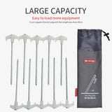 Tent Stake Storage Bag Camping Tent Legs And Hammer Set Ground Nails Outdoor Campers Tourist Supplies Accessories Storage Bag