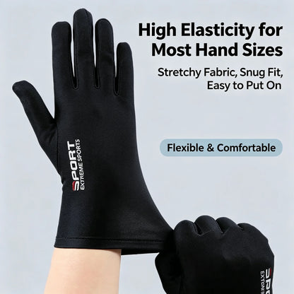 Ice Silk Sun Protection Fishing Gloves
