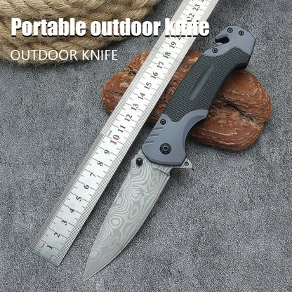 Multi Functional Sharp and Convenient Folding Knife Pocket Knife, Suitable for Wilderness Survival, Camping, Fishing, Hunting