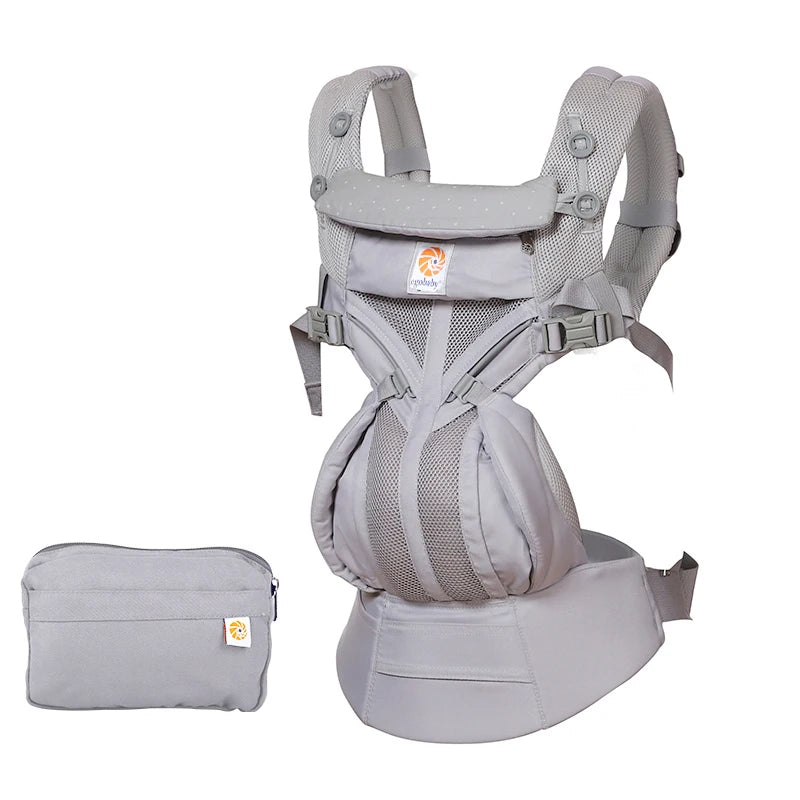 Baby Carrier 4 In 1 Ergonomic Kangaroo Design Sling for 0-36 Months Newborn Infants from 3.2KG to 20KG