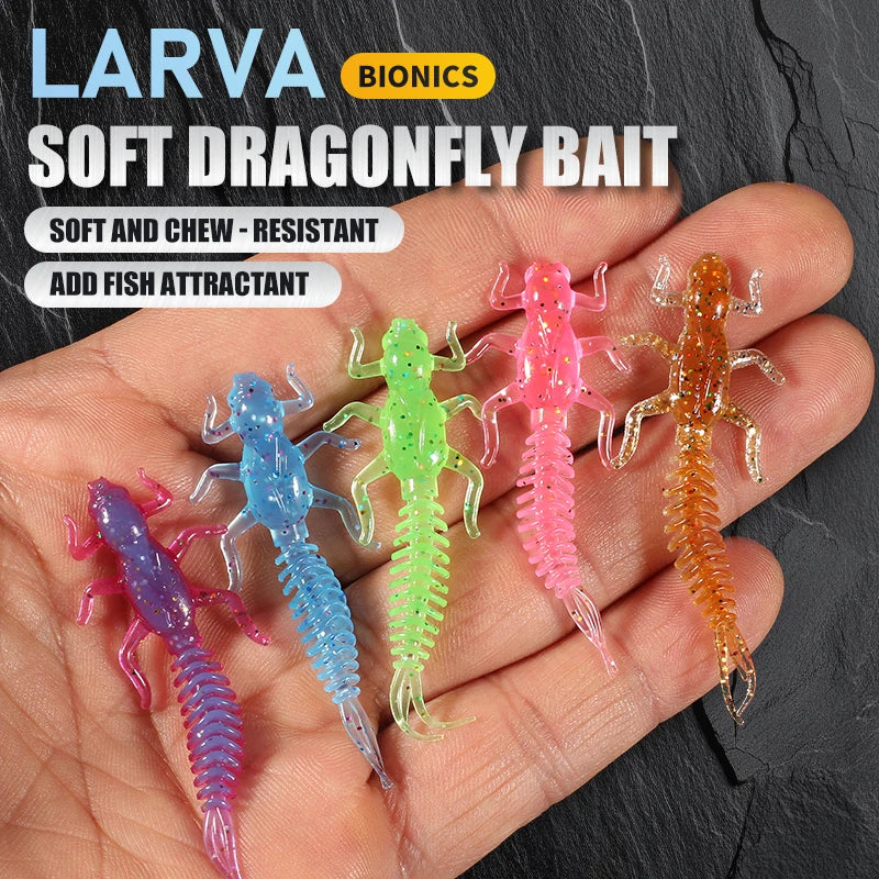 Supercontinent Larva Soft Lures