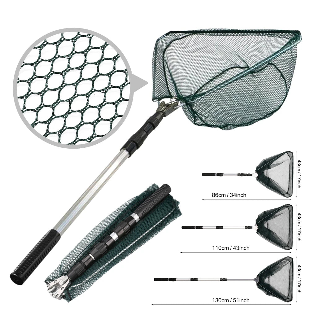 Aluminum Telescoping Landing Net (55-190cm)