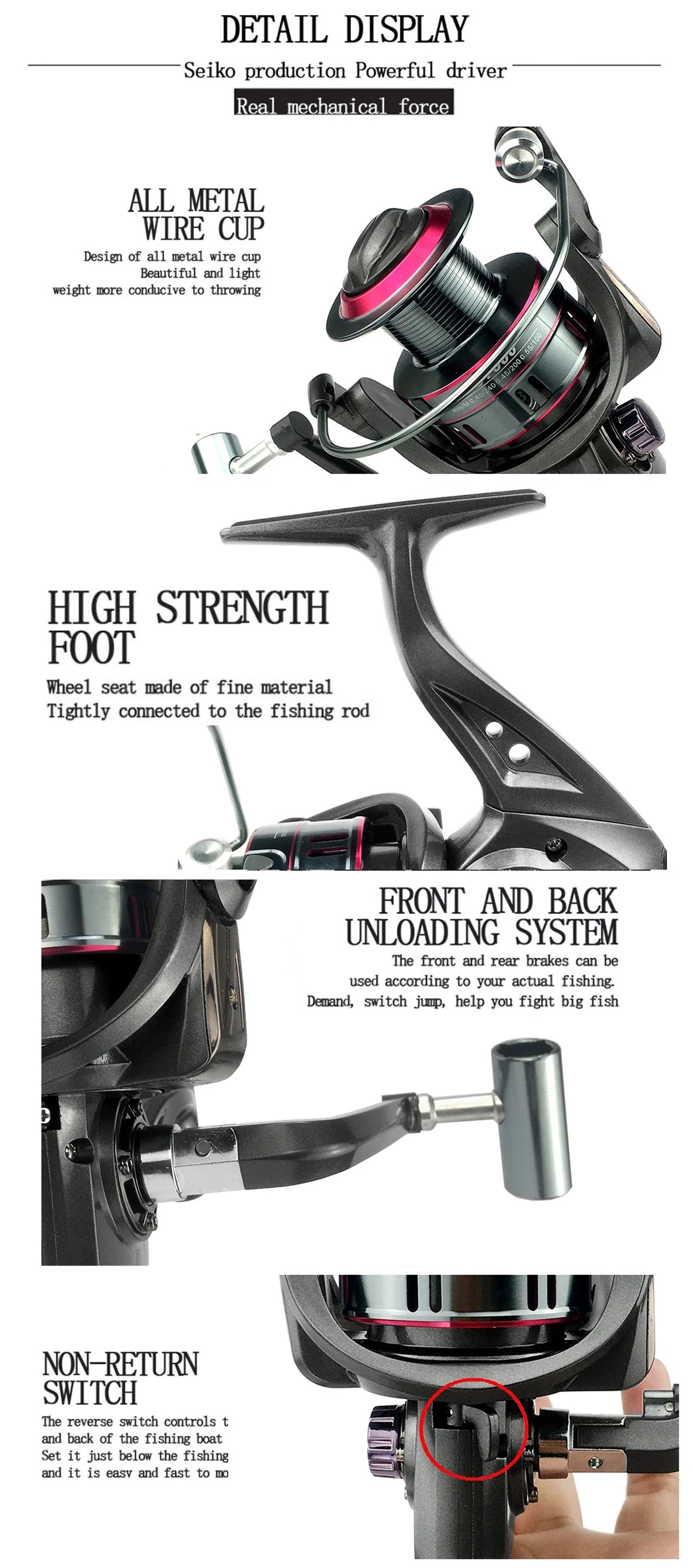 Carbon Fiber Fishing Rod And Reel Combo 1.8-3.6m Telescopic Super Hard Spinning Reel Kit with Max Resistance 3-8kg for Pesca