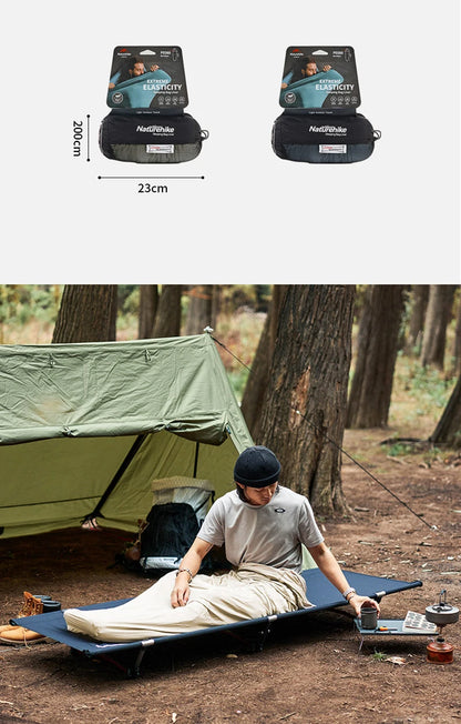 Naturehike 2023 Sleeping Bag Liner Ultralight High Elastic Mummy Quilt Winter Wearable Portable Camping Pocket Sleeping Bags