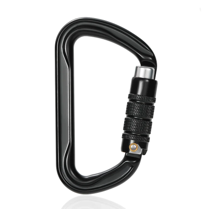 CLIWIZ 30kN Aluminum Safty Climbing Snap Hook New Good Quality H Section D-Twist Carabiner Snap Hook CE/UIAA