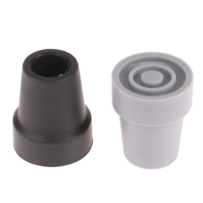 1/2Pcs 19mm Antiskid Rubber Crutch Tip Pad Durable Rubber Anti-Slid Heavy Duty Canes Replacement For Walking Stick Crutch