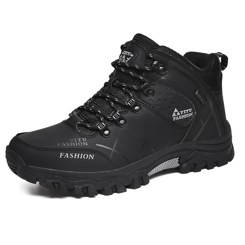 Men’s Waterproof Hiking Boots – Outdoor Trekking, Camping & Climbing Shoes, Wear-Resistant & Non-Slip