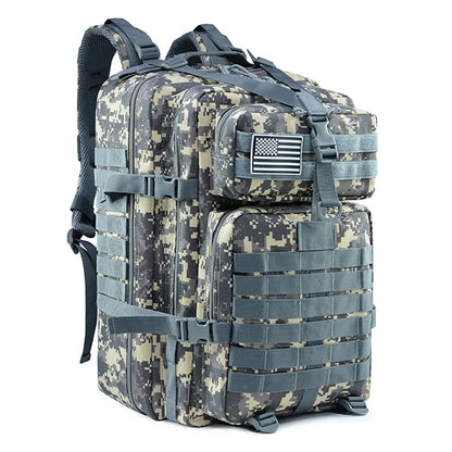 50L Man Tactical Backpacks Outdoor Traveling Bags Outdoor 3P School Pack EDC Molle Pack For Trekking Hunting Bag